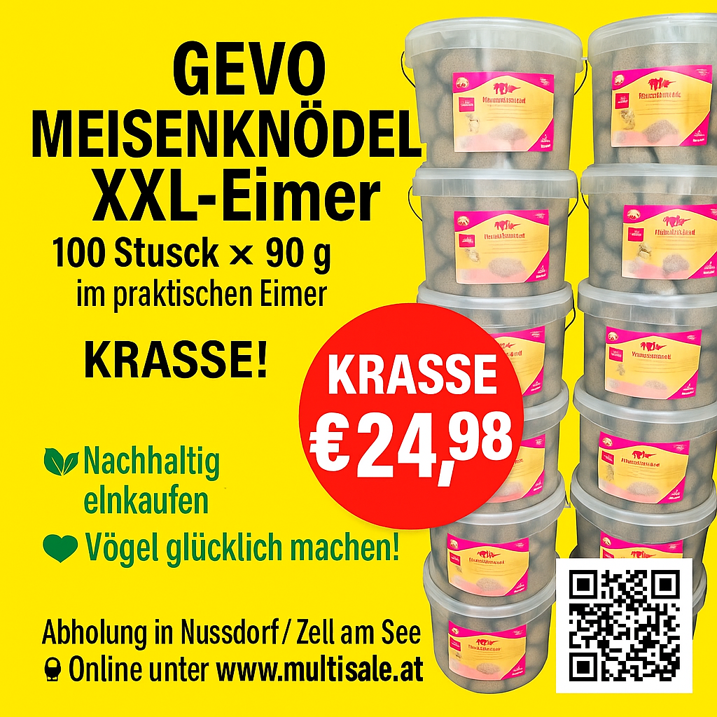 Meisenknödel im Netz (100 Stück) je 90 g