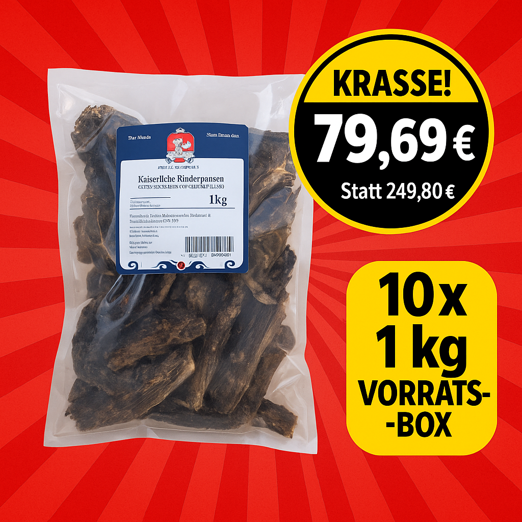 Sissi & Franz "Kaiserliche Rinderpansen" 10 x 1 KG