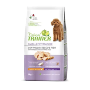 Natural Trainer Hunde-Trockefutter 2 KG für Senioren "mit frischem Huhn"