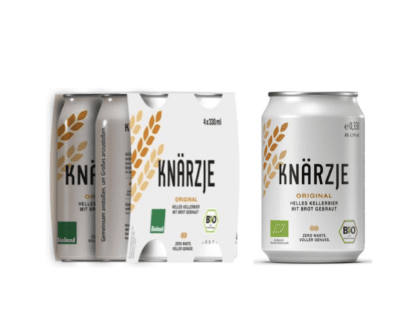 Knärzje Original – Helles Bio-Kellerbier 4 x 330ml PFANDFREI