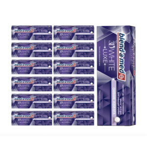 blend-a-med 3D White Luxe "Pearl glow" Zahnpasta (12 x 75 ml) Jahresbox