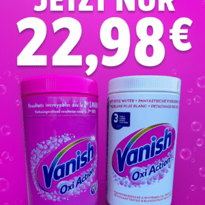 VANISH Oxi Advance + Oxi Action XL Set 2 x 1,5 KG