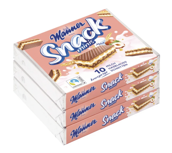 Manner Snack Minis 3x75g 225g - MHD 05.2025 - Ware einwandfrei!