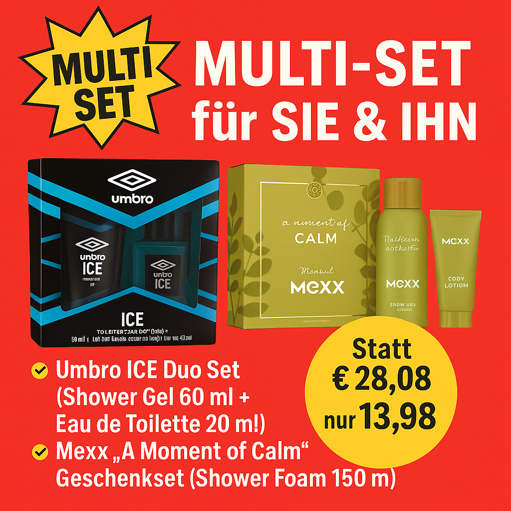 MULTI-Geschenke-SET für Sie & Ihn