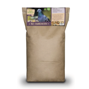 My Little Farm Bio-Taubenkorn, 10 kg, Futter für Zuchttauben, hochwertige Saaten- und Körnermischung, ganze Körner, Bio-Qualität
