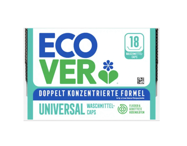 Ecover Universal Waschmittel Caps, 18 x 17 g