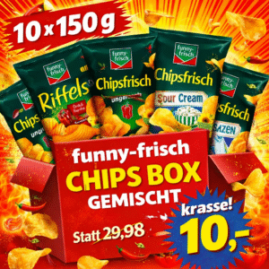 Funny-Frisch Chips Mix 10 x 150 g