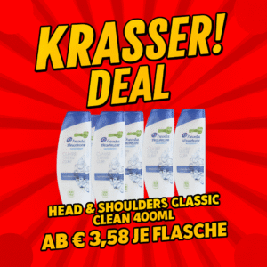 Head & Shoulders Classic Clean 2 x 400ml