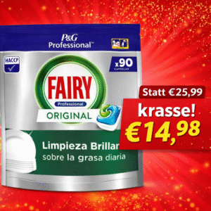 FAIRY Geschirrspühl-Caps 1216 g Original Professional - 90 Caps