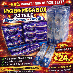 Hygiene Mega Box 24 Teile (Prod. / BBD 11/22)