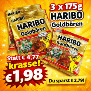 Haribo Goldbären 3 x 175g (01/2026)