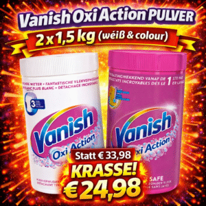 VANISH Oxi Advance + Oxi Action XL Set 2 x 1,5 KG (Kopie)