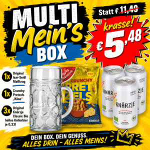 MULTI „Mein’s“ Box – Bayerischer Genuss zum Sparpreis!