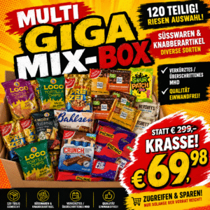 MULTI-GIGA-MIX-BOX – 120 TEILE VOLLER ÜBERRASCHUNGEN!